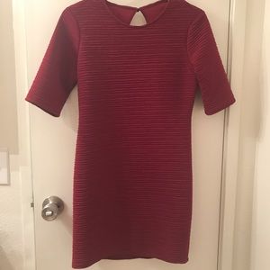 Maroon dress